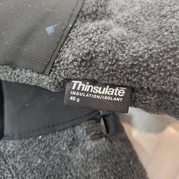 Men's 3M Thinsulate Dark Grey Winter Gloves - Picture 6 of 9